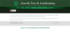 Desktop Screenshot of lincolntree.com